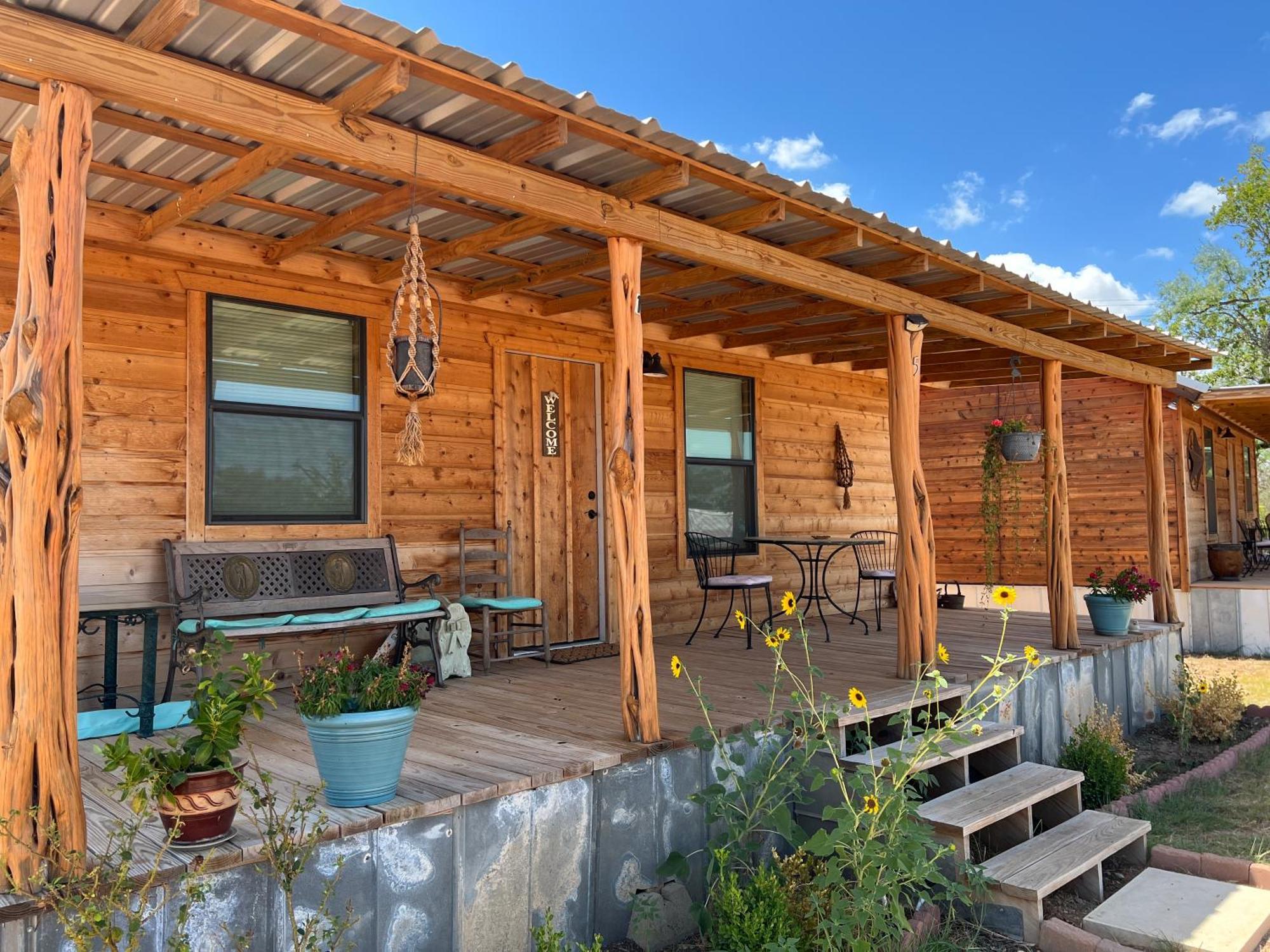 Hr Cabin 5 - The Indian Cabin Villa Fredericksburg Exterior foto